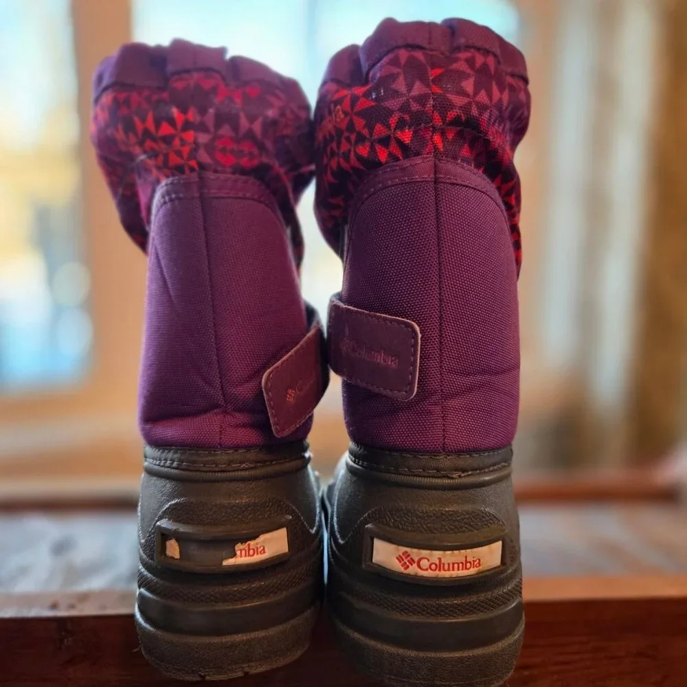 Girls Columbia Powderbug Boots Size 13